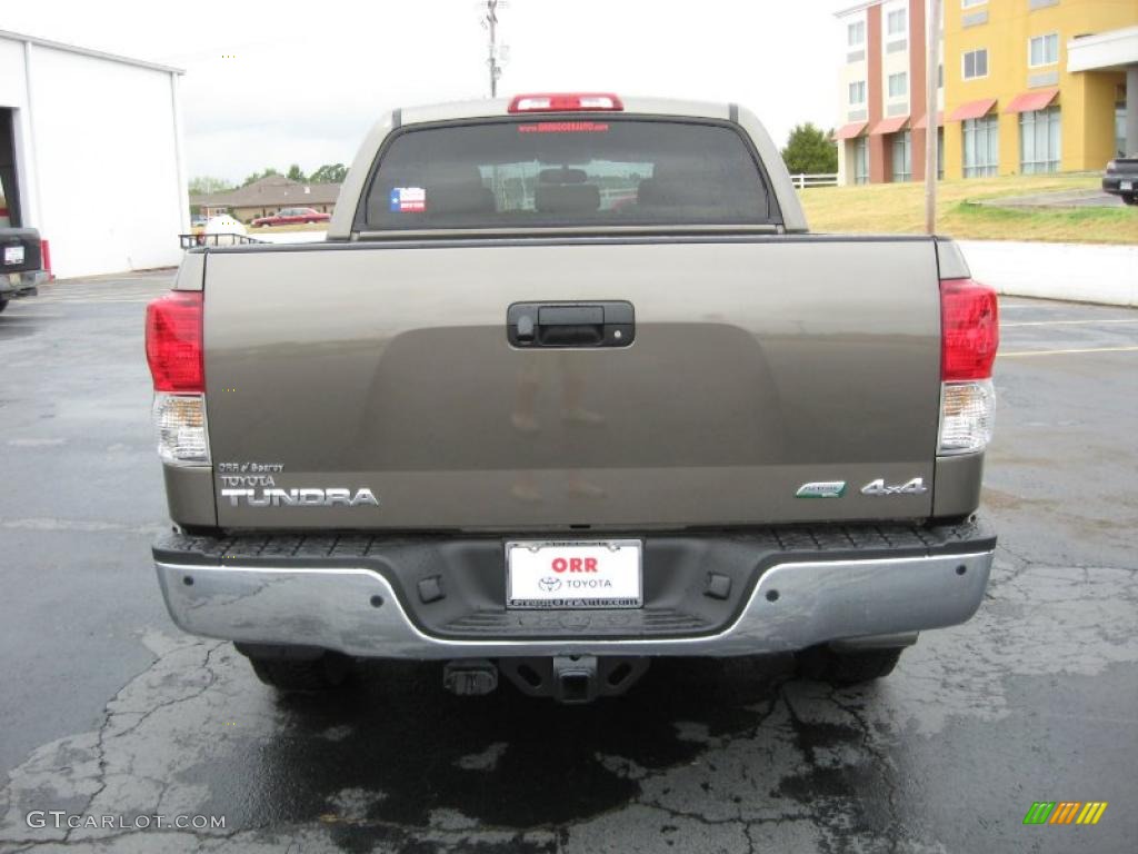 2010 Tundra Limited CrewMax 4x4 - Pyrite Brown Mica / Sand Beige photo #5