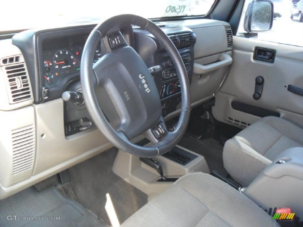 2006 Wrangler X 4x4 - Black / Khaki photo #20