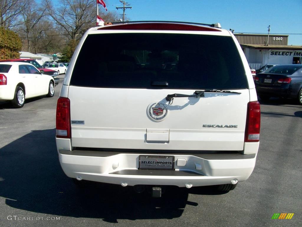 2006 Escalade AWD - White Diamond / Shale photo #9