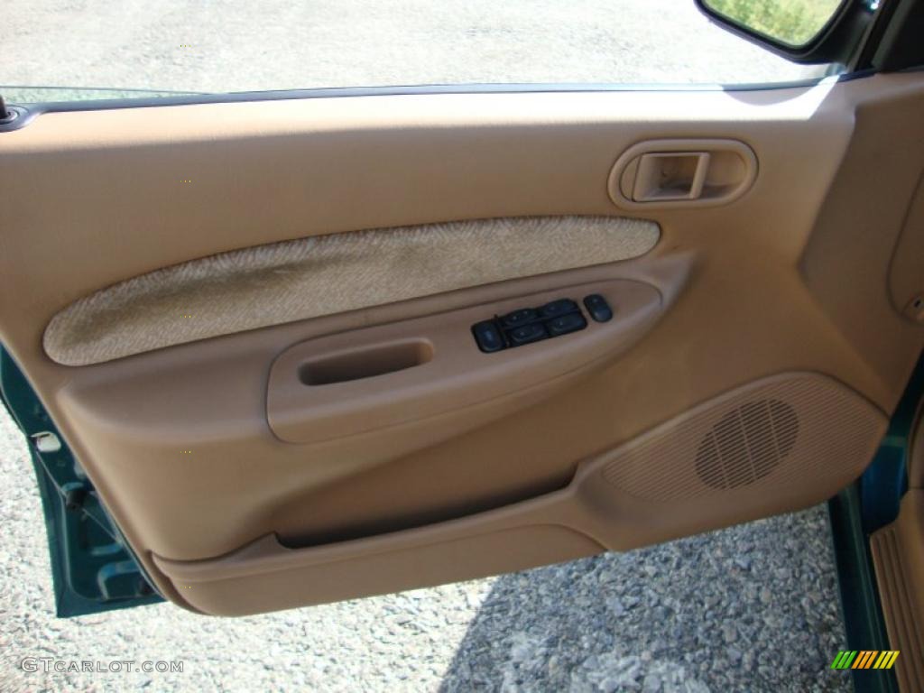 1997 Tracer LS Sedan - Pacific Green Metallic / Medium Prairie Tan photo #13