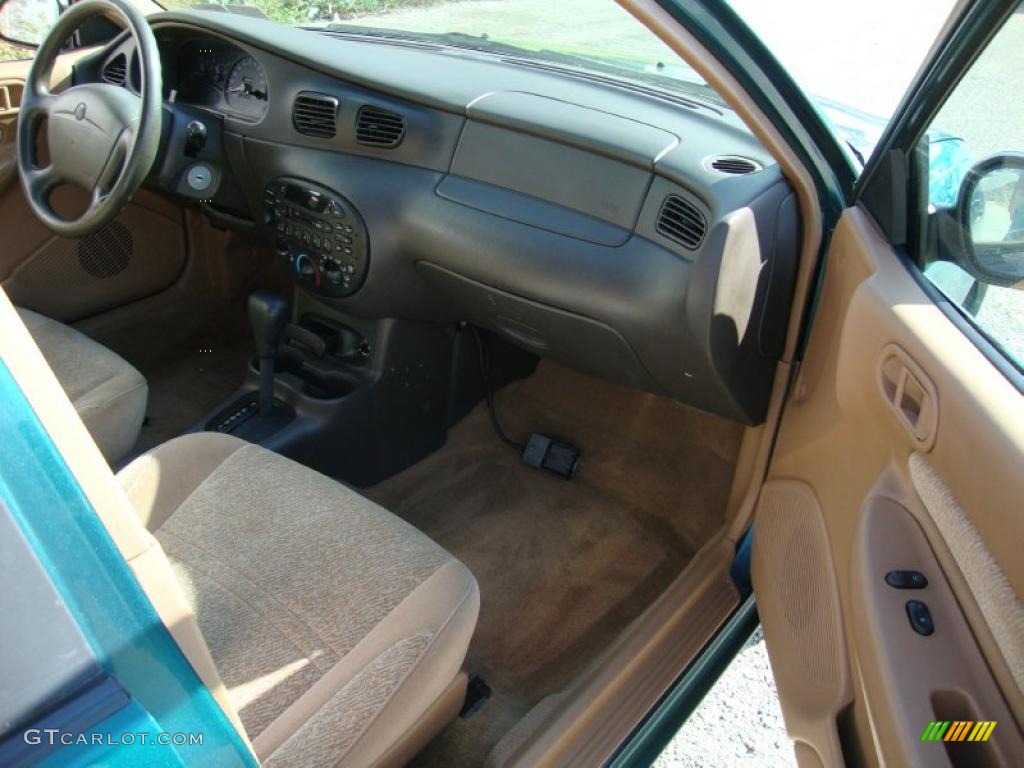 1997 Tracer LS Sedan - Pacific Green Metallic / Medium Prairie Tan photo #15