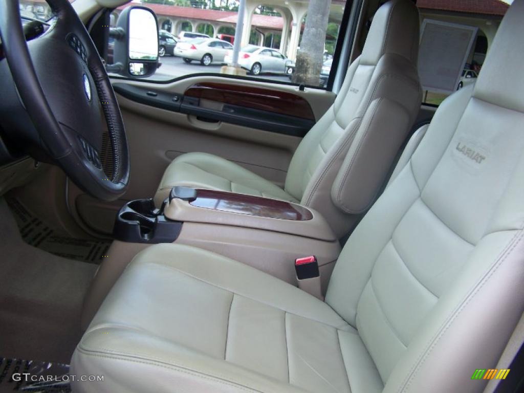 2006 F250 Super Duty FX4 Crew Cab 4x4 - Oxford White / Tan photo #14