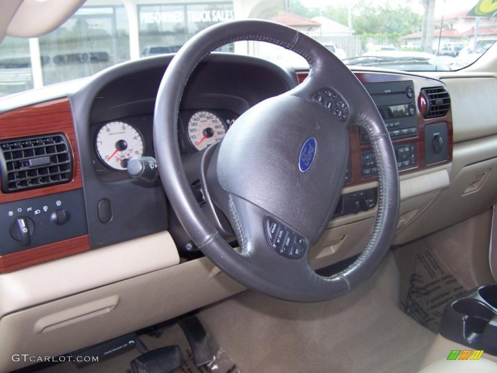 2006 F250 Super Duty FX4 Crew Cab 4x4 - Oxford White / Tan photo #15