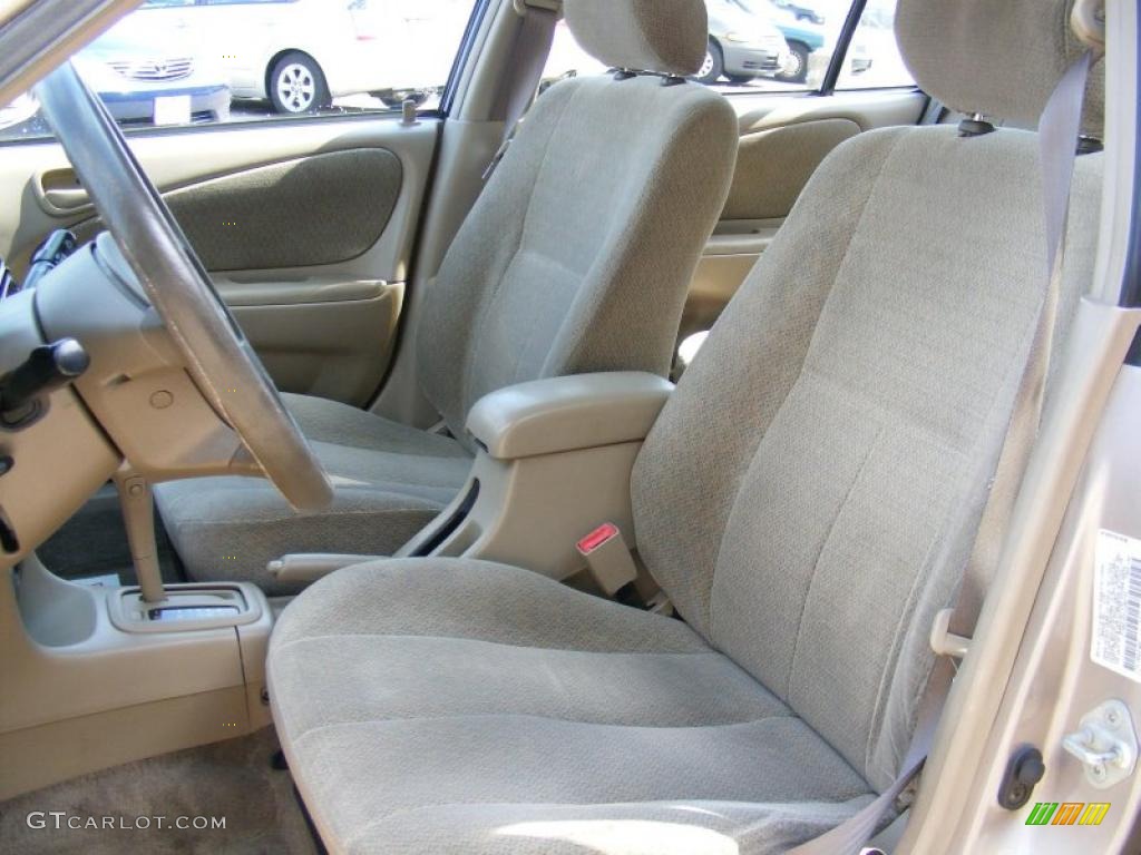 2001 Corolla LE - Sandrift Beige Metallic / Pebble Beige photo #9