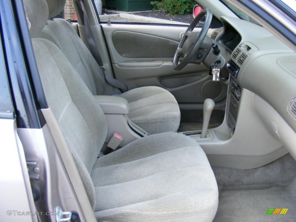 2001 Corolla LE - Sandrift Beige Metallic / Pebble Beige photo #13