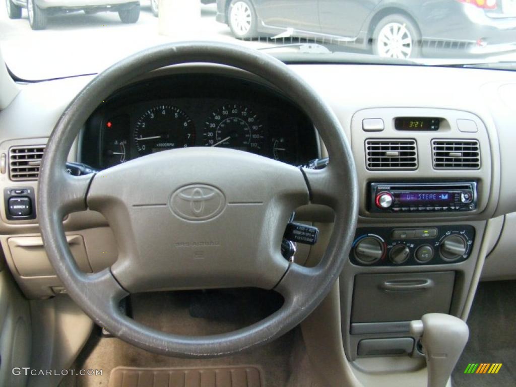 2001 Corolla LE - Sandrift Beige Metallic / Pebble Beige photo #15