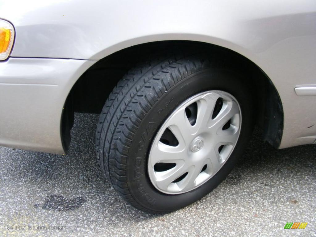 2001 Corolla LE - Sandrift Beige Metallic / Pebble Beige photo #27