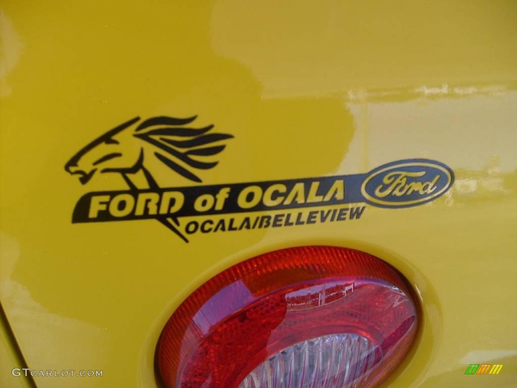 2005 Cobalt SS Supercharged Coupe - Rally Yellow / Ebony photo #10