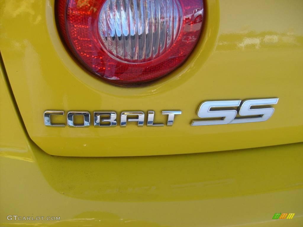 2005 Cobalt SS Supercharged Coupe - Rally Yellow / Ebony photo #11
