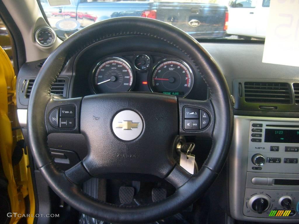 2005 Cobalt SS Supercharged Coupe - Rally Yellow / Ebony photo #24