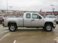 2011 Pure Silver Metallic GMC Sierra 2500HD Work Truck Extended Cab 4x4  photo #6