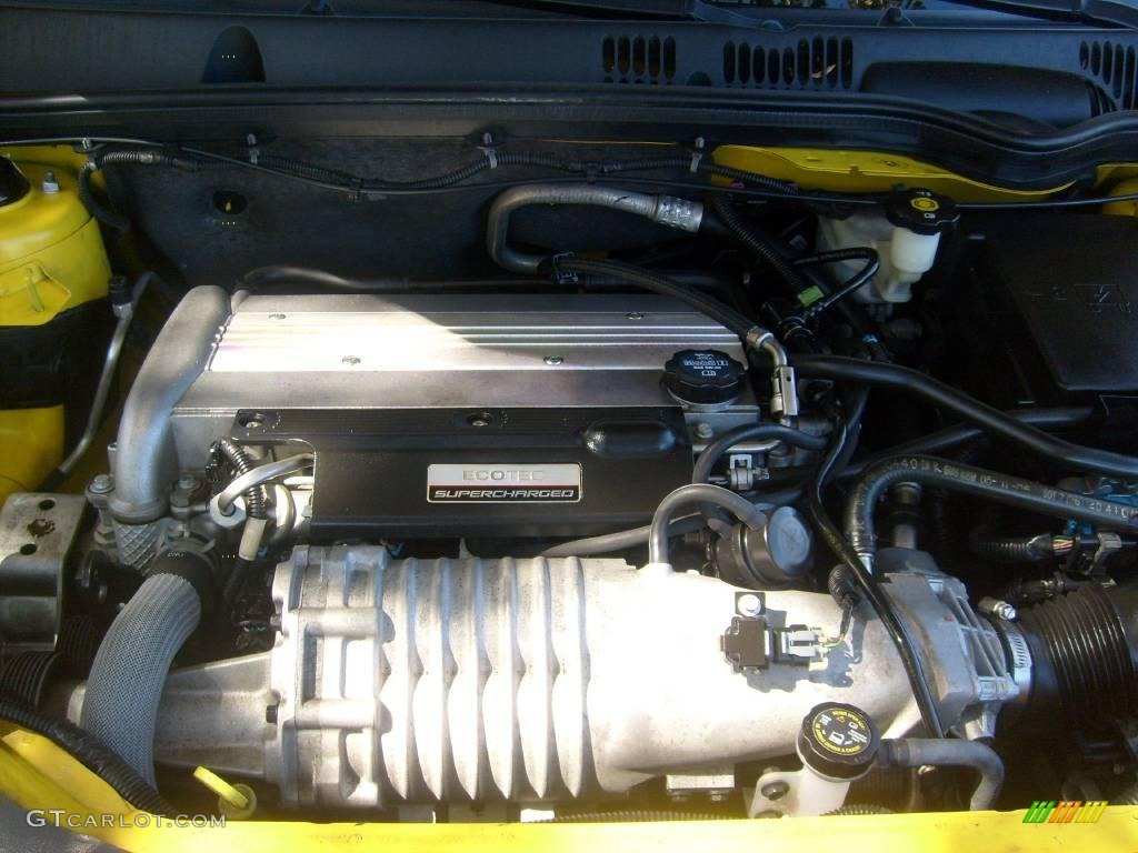 2005 Cobalt SS Supercharged Coupe - Rally Yellow / Ebony photo #30