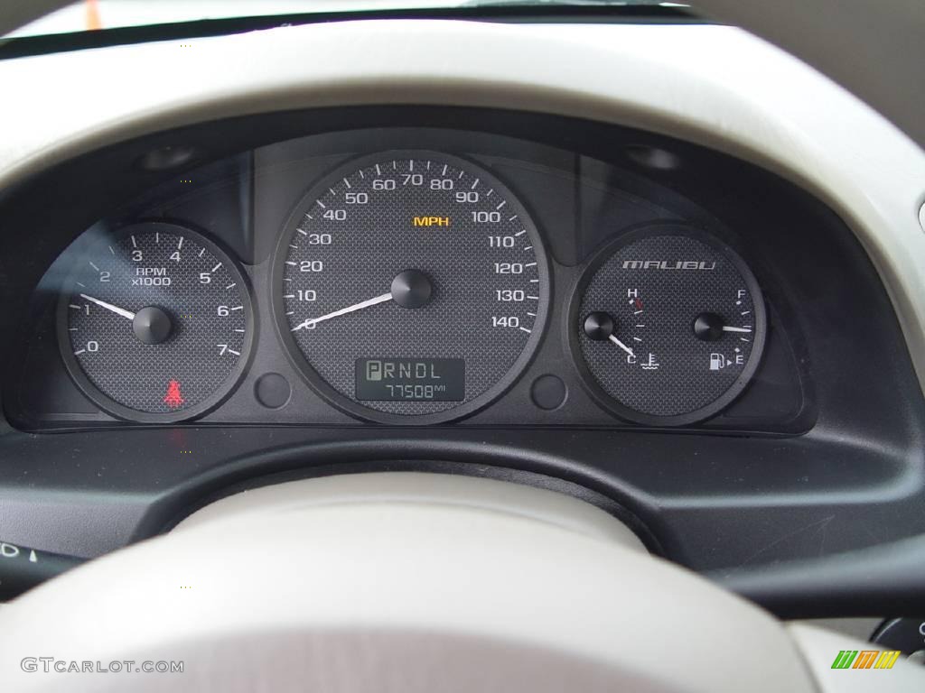 2005 Malibu LS V6 Sedan - White / Neutral Beige photo #14