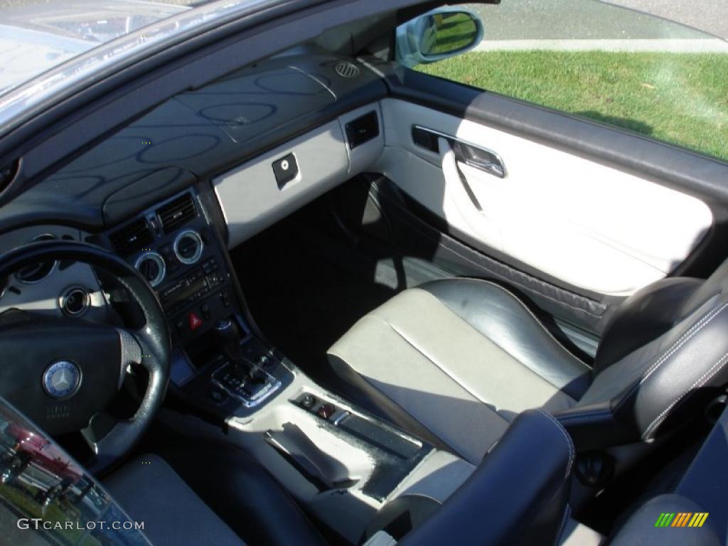 1998 SLK 230 Kompressor Roadster - Brilliant Silver Metallic / Charcoal photo #10