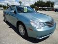 2009 Clearwater Blue Pearl Chrysler Sebring Touring Convertible  photo #14