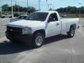 Summit White - Silverado 1500 Regular Cab Photo No. 11