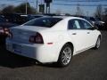 2009 Summit White Chevrolet Malibu LTZ Sedan  photo #4