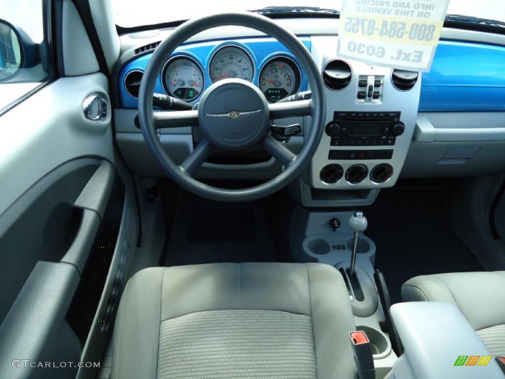 2008 PT Cruiser Touring - Surf Blue Pearl / Pastel Slate Gray photo #9