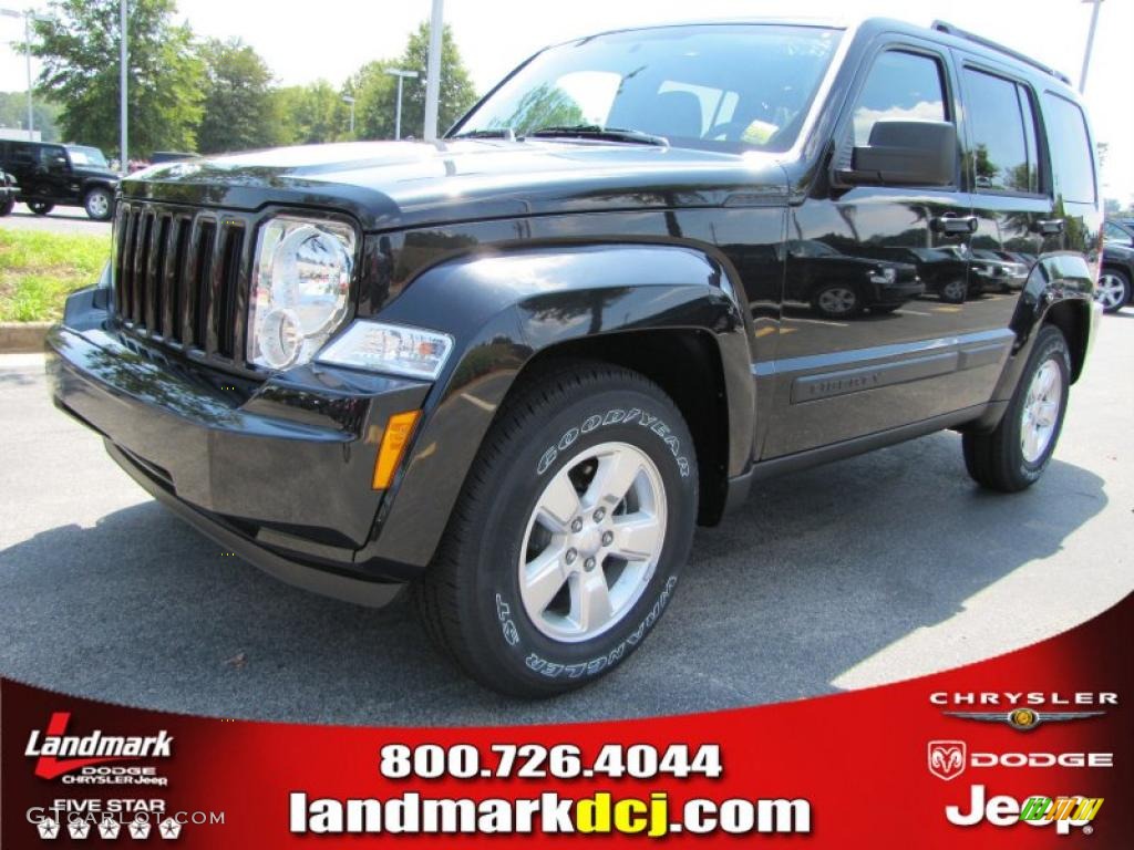 Brilliant Black Crystal Pearl Jeep Liberty