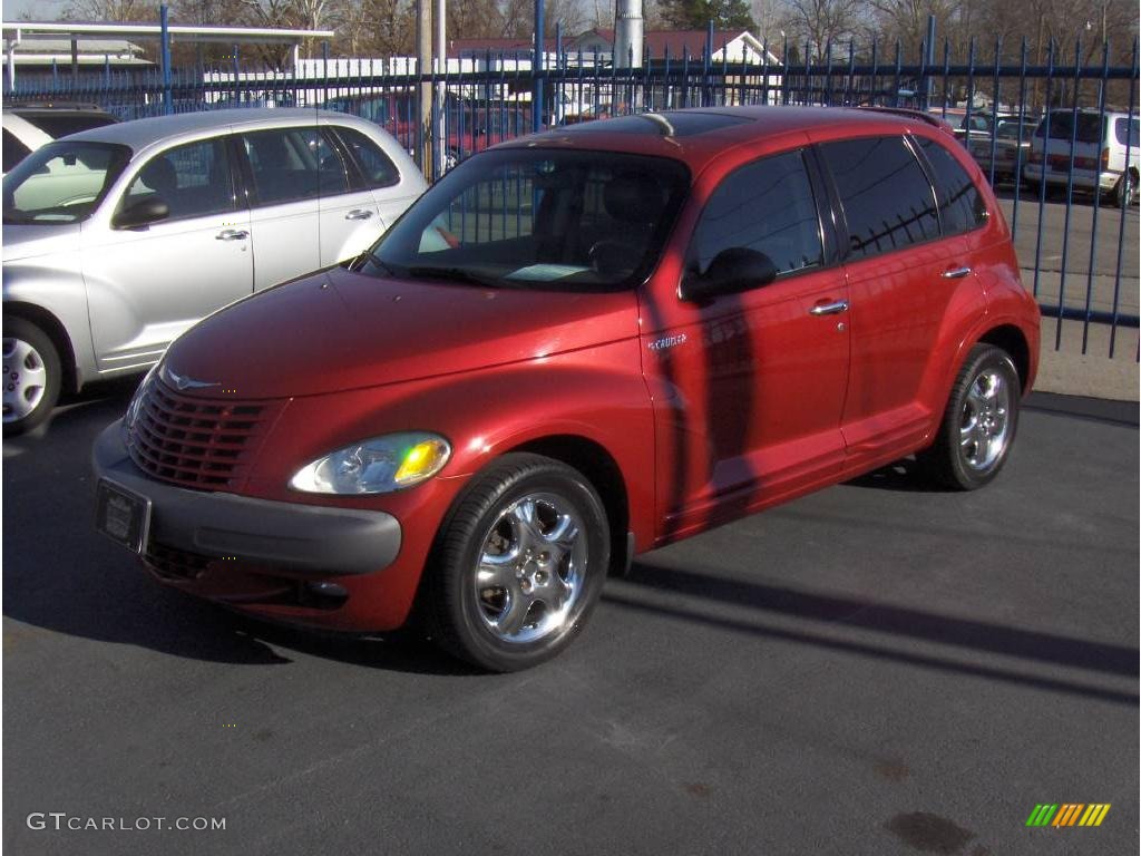 2001 PT Cruiser Limited - Inferno Red Pearl / Gray photo #1