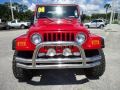 2004 Flame Red Jeep Wrangler SE 4x4  photo #17