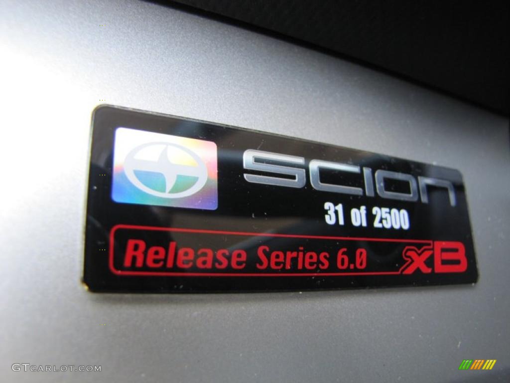 2009 Scion xB Release Series 6.0 Info Tag Photo #36028105