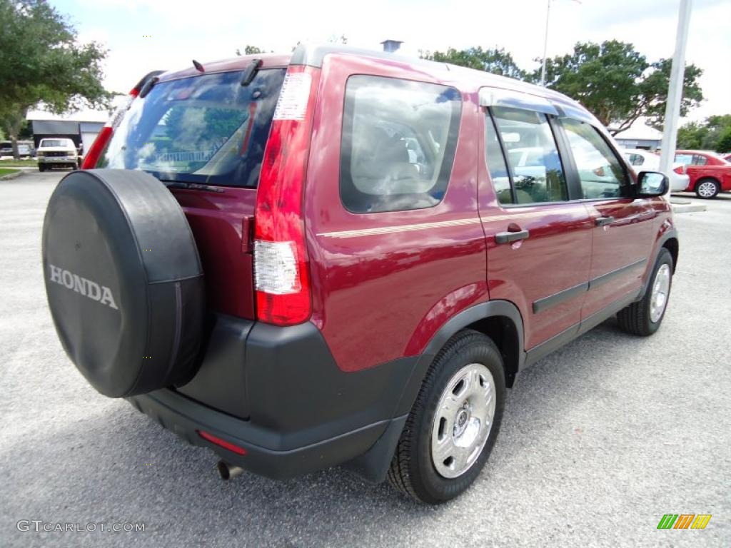 2006 CR-V LX - Redondo Red Pearl / Ivory photo #13