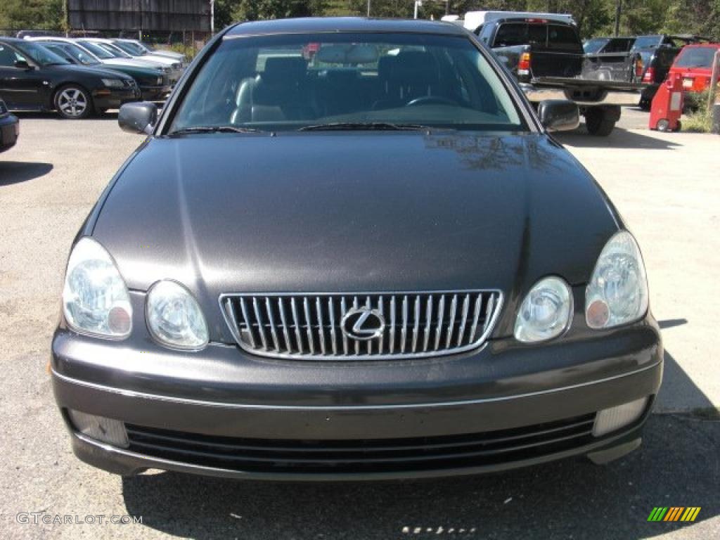 2002 GS 300 - Graphite Gray Pearl / Black photo #1