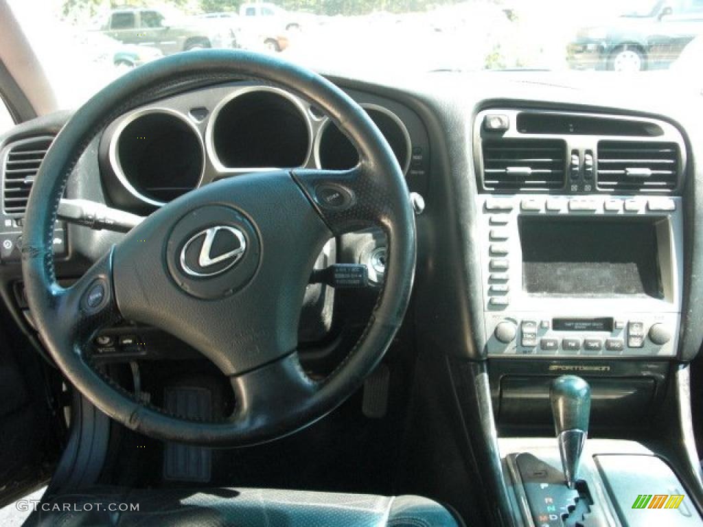 2002 GS 300 - Graphite Gray Pearl / Black photo #12
