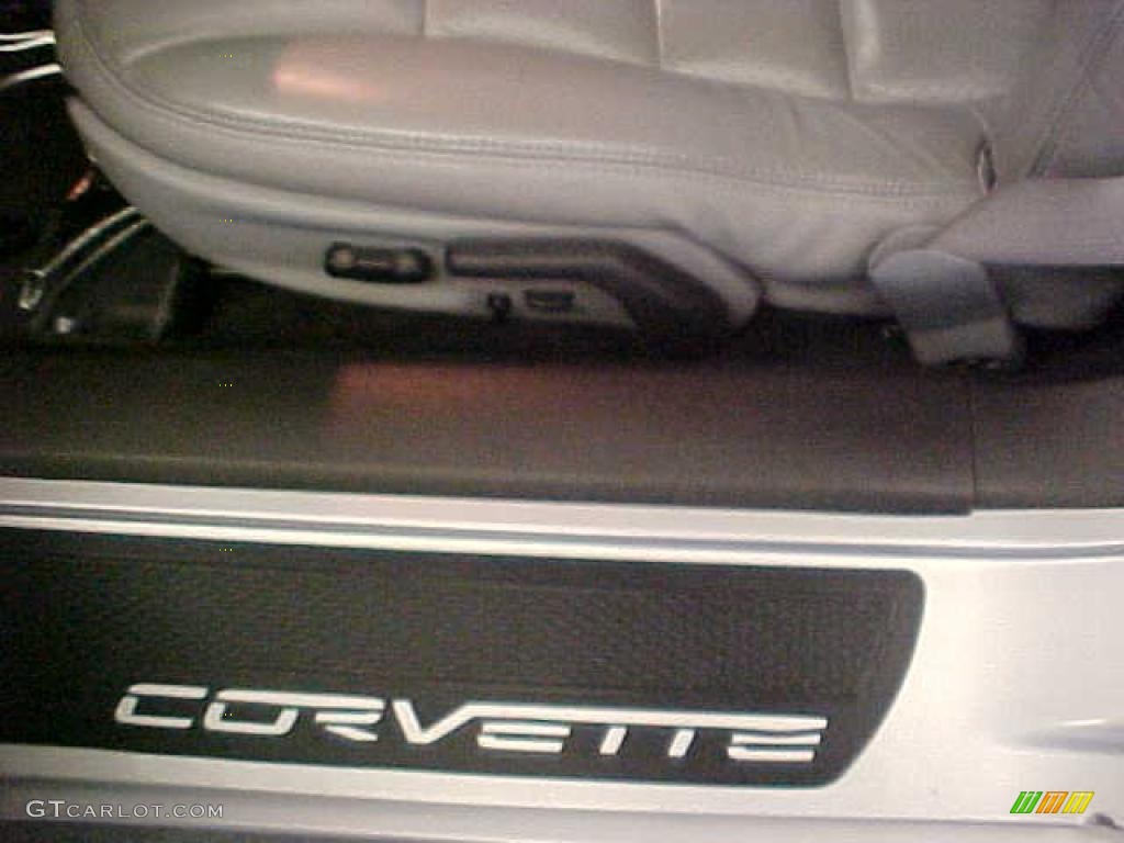 2005 Corvette Convertible - Machine Silver / Steel Grey photo #14