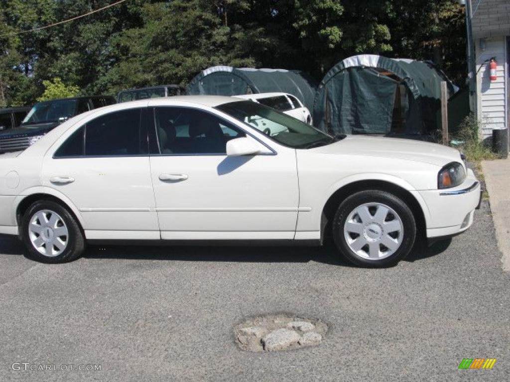 2005 LS V6 Luxury - Ceramic White Pearlescent / Camel photo #3