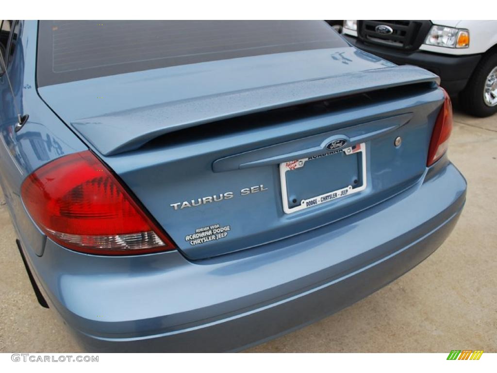 2007 Taurus SEL - Windveil Blue Metallic / Medium/Dark Pebble photo #17