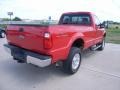 2008 Bright Red Ford F350 Super Duty XLT Regular Cab 4x4  photo #3