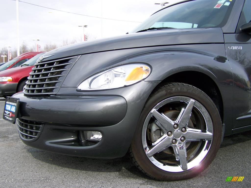 2005 PT Cruiser GT Convertible - Graphite Gray Metallic / Dark Slate Gray photo #2