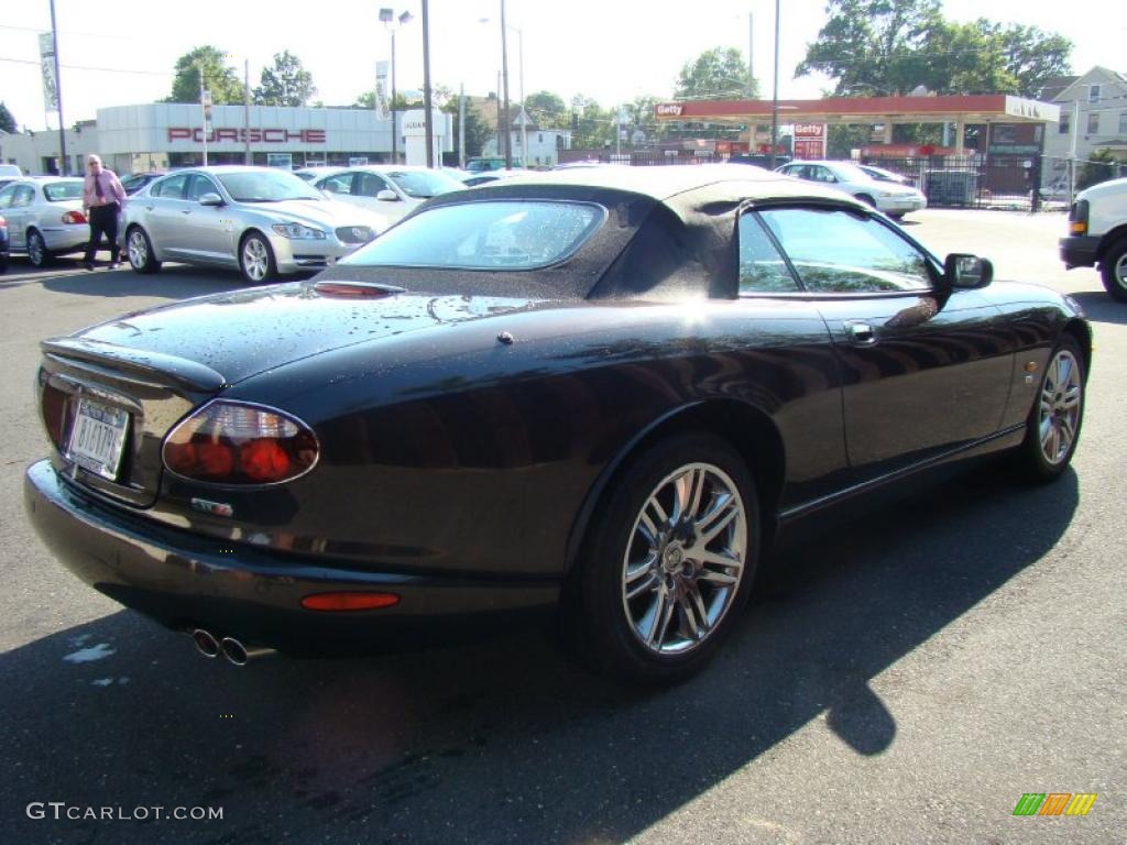 2006 XK XKR Convertible - Copper Black Metallic / Ivory photo #6