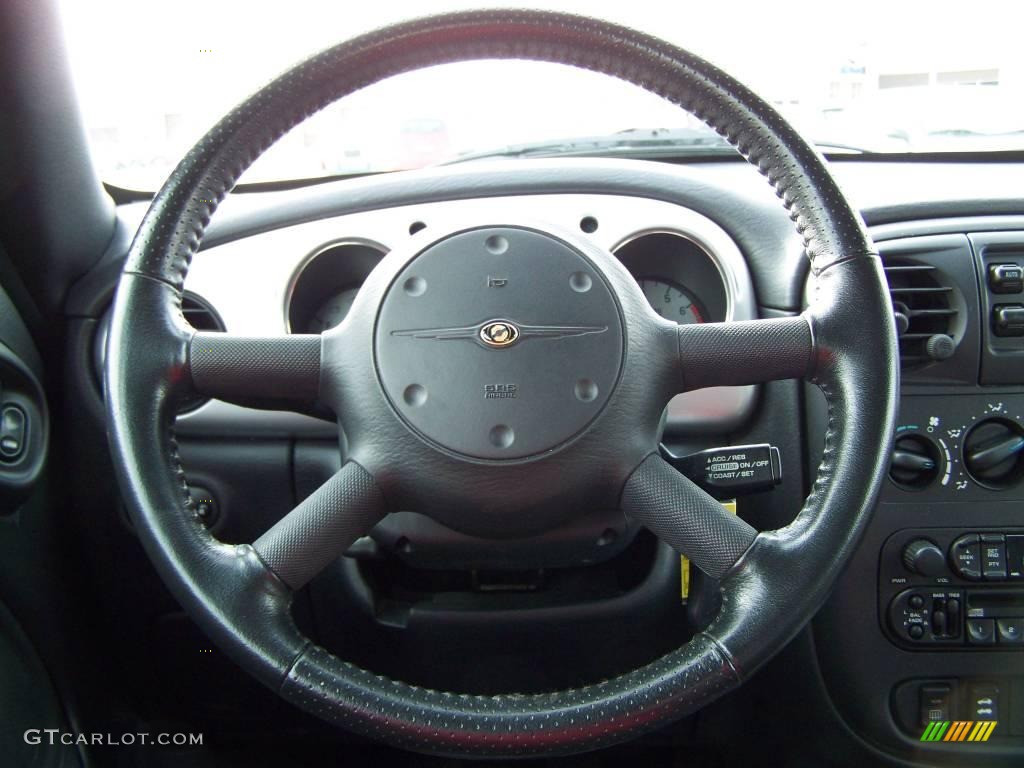 2005 PT Cruiser GT Convertible - Graphite Gray Metallic / Dark Slate Gray photo #15