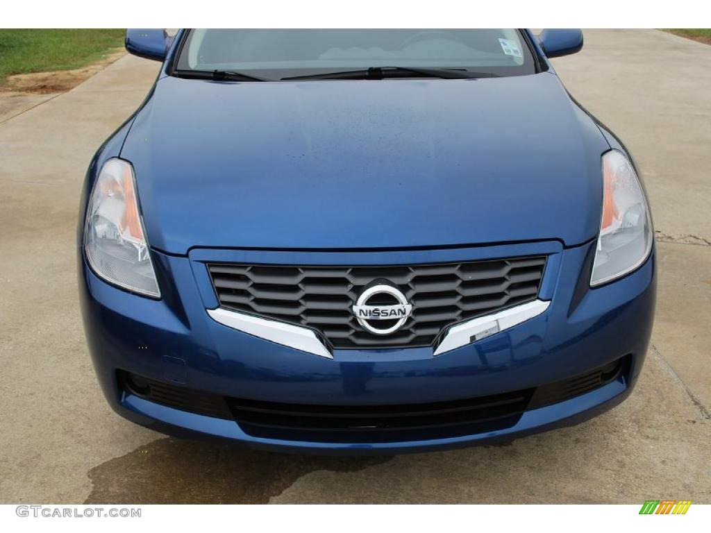 2008 Altima 2.5 S Coupe - Azure Blue Metallic / Charcoal photo #7