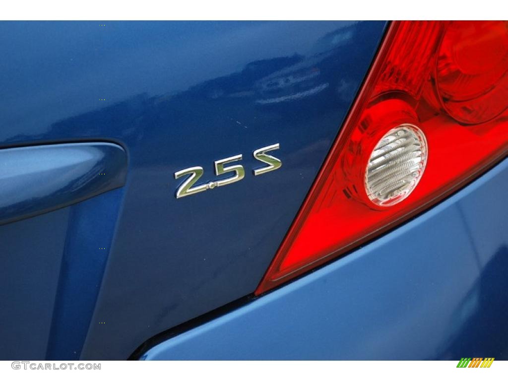 2008 Altima 2.5 S Coupe - Azure Blue Metallic / Charcoal photo #10