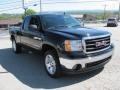 2008 Onyx Black GMC Sierra 1500 SLE Extended Cab 4x4  photo #10