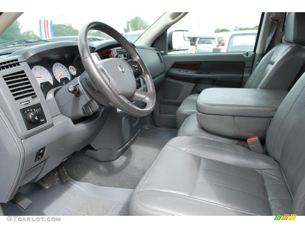 2008 Ram 3500 Laramie Quad Cab 4x4 Dually - Bright Silver Metallic / Medium Slate Gray photo #18