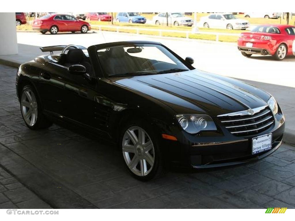 2006 Crossfire Roadster - Black / Dark Slate Gray photo #12