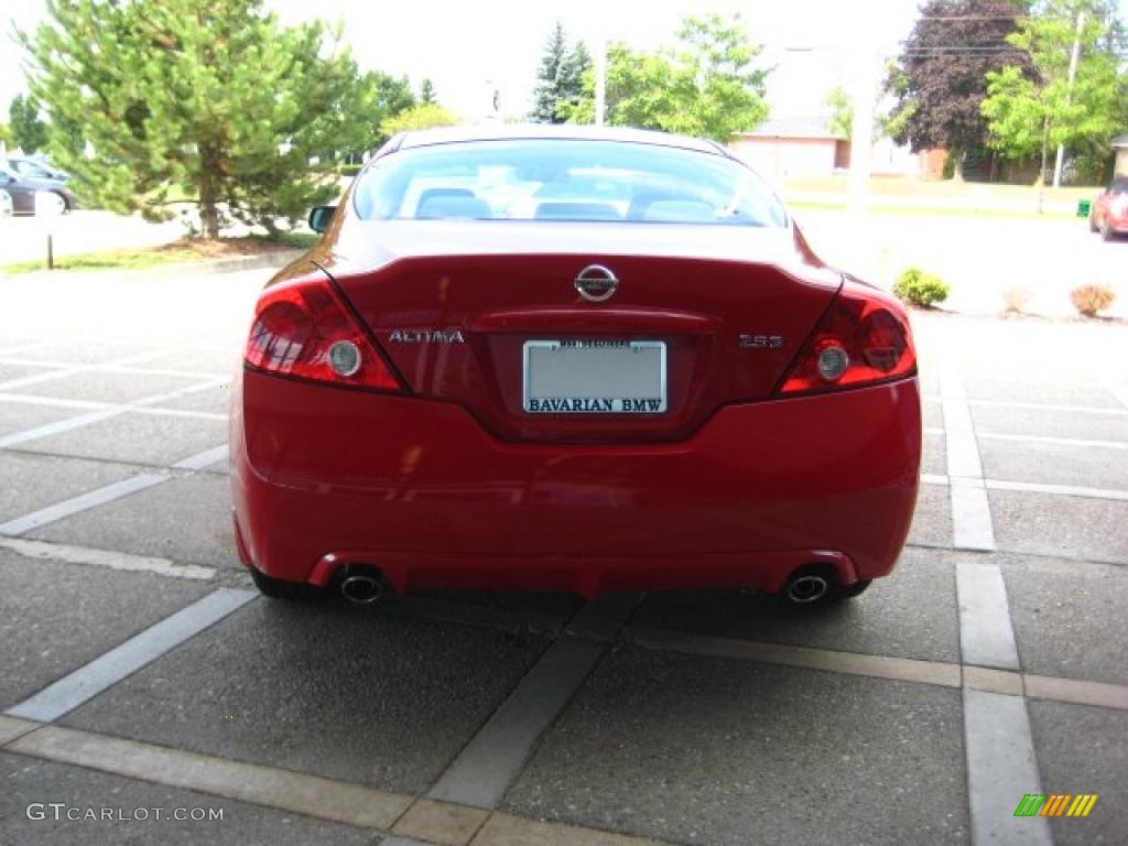 2010 Altima 2.5 S Coupe - Red Alert / Blond photo #7