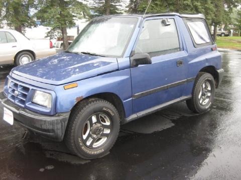 1996 Geo Tracker Soft Top 4x4 Data, Info and Specs