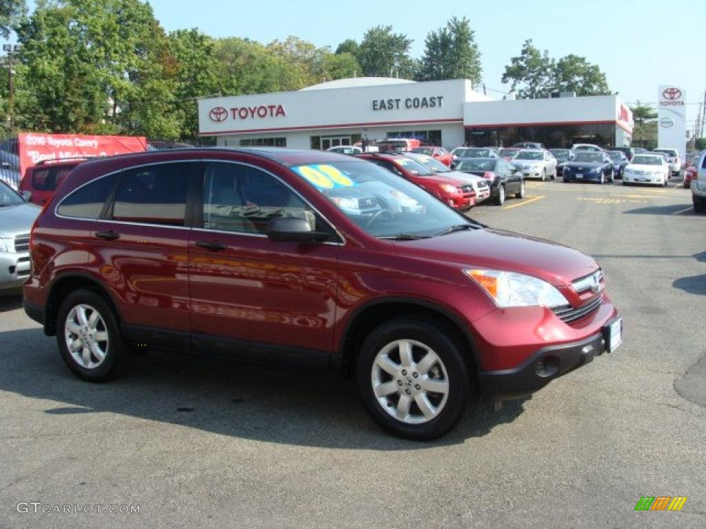 2008 CR-V EX 4WD - Tango Red Pearl / Gray photo #1