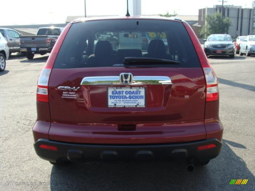 2008 CR-V EX 4WD - Tango Red Pearl / Gray photo #5
