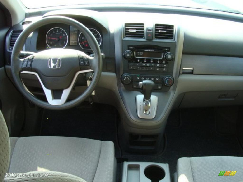 2008 CR-V EX 4WD - Tango Red Pearl / Gray photo #9