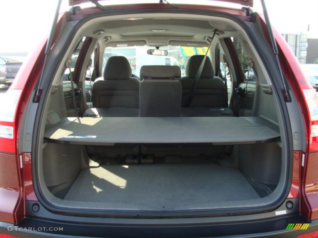 2008 CR-V EX 4WD - Tango Red Pearl / Gray photo #13