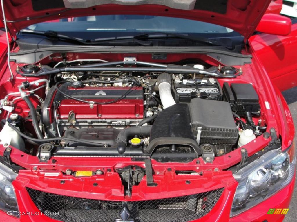 2006 Mitsubishi Lancer Evolution IX 2.0 Liter Turbocharged DOHC 16-Valve MIVEC 4 Cylinder Engine Photo #36037941