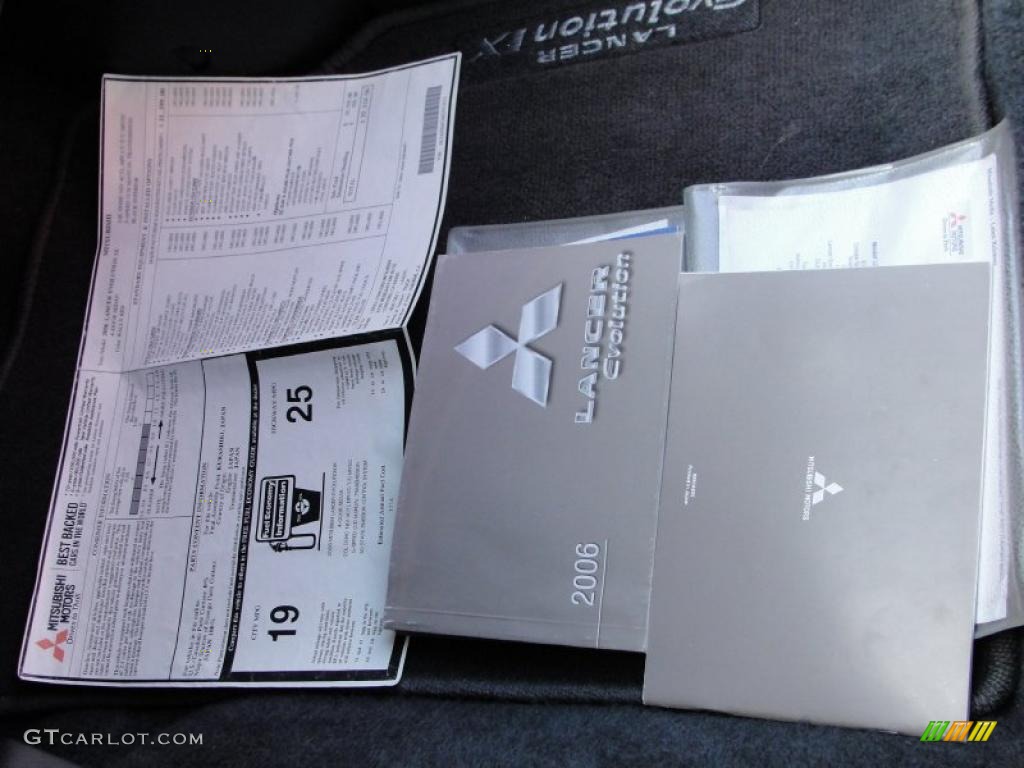 2006 Mitsubishi Lancer Evolution IX Books/Manuals Photo #36037997