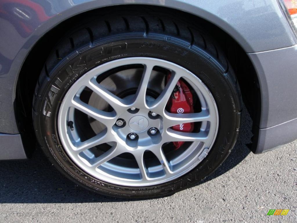 2006 Lancer Evolution IX - Graphite Gray / Black Alcantara photo #7